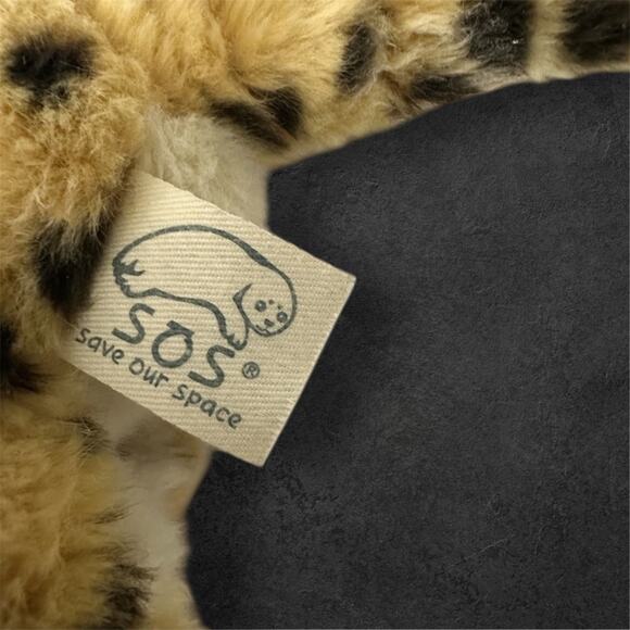 SOS Magnussen Home Rare Realistic Cheetah Plush Save Our Space Plushie 14” - Picture 7 of 9